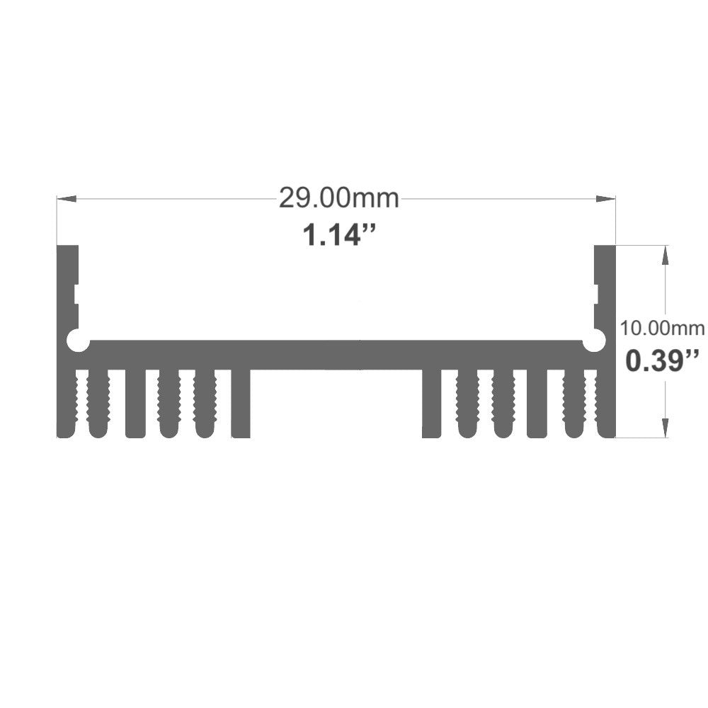 Square LED Channel - 2147ASL