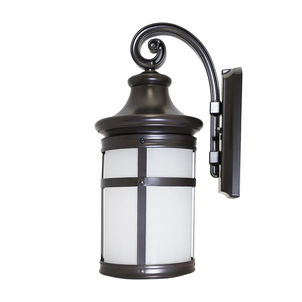 Residential LED Outdoor Wall Lantern Non-Dimmable - EOL-WL17BRZ-1030e