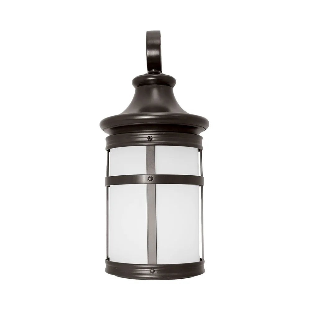 Residential LED Outdoor Wall Lantern Non-Dimmable - EOL-WL17BRZ-1030e