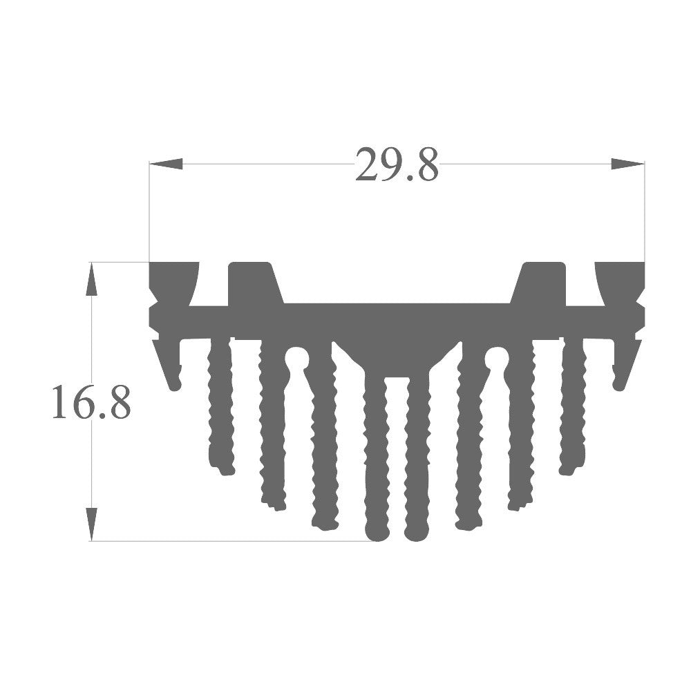 Round LED Channel - 859ASL
