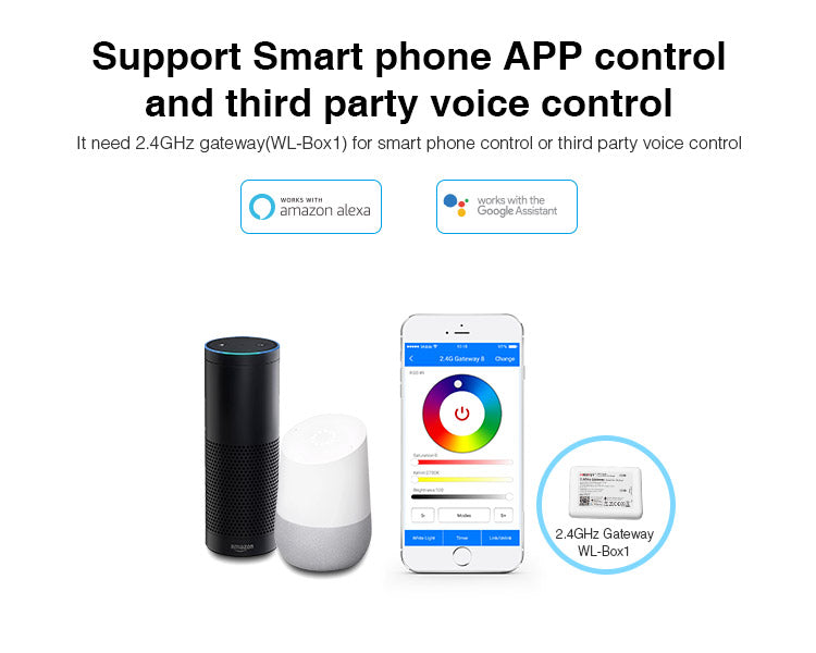 RGB+CCT Smart LED Controller Set