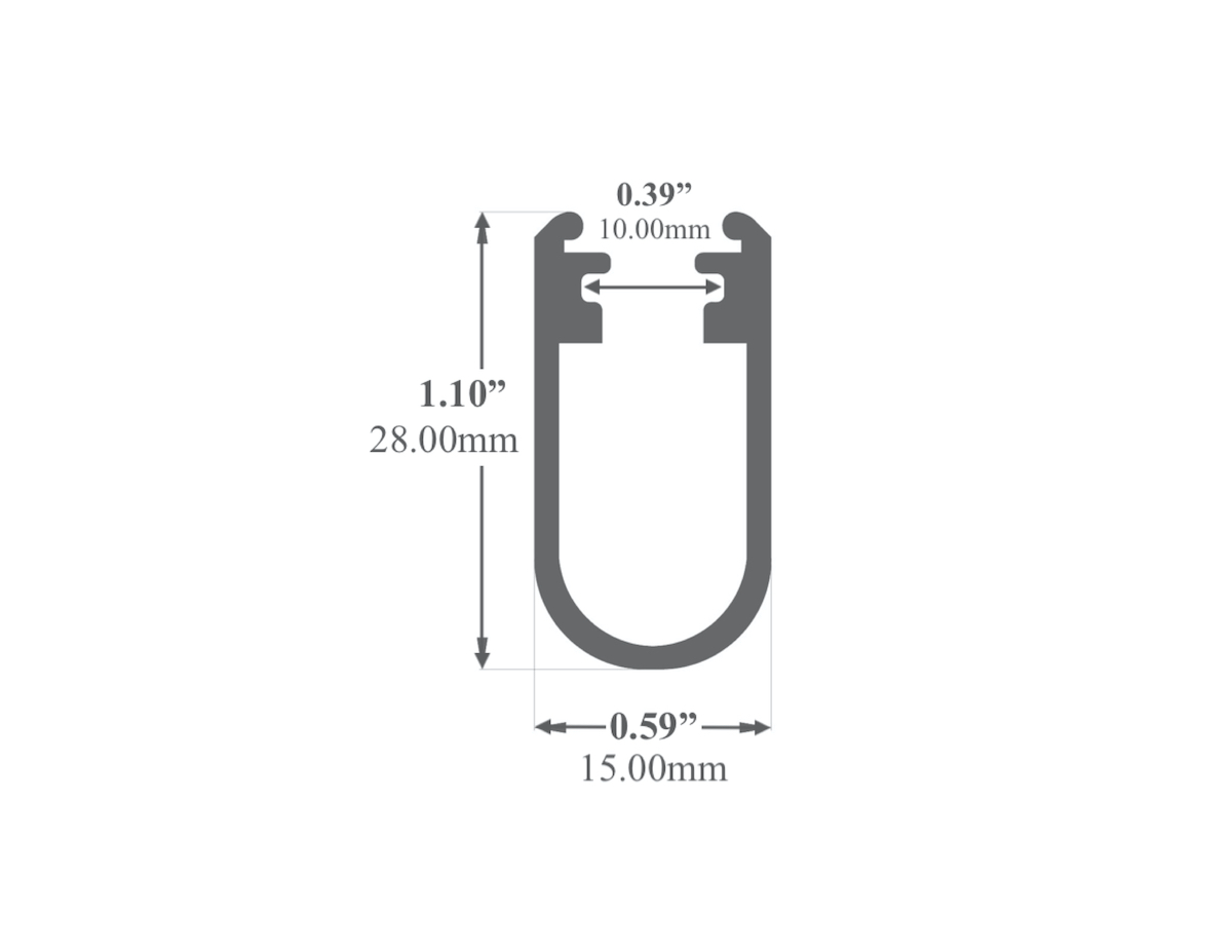 Round LED Channel - 931ASL