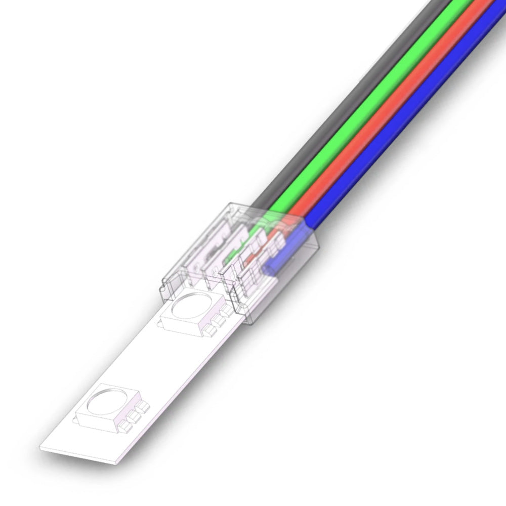 RGBW 12mm Mini Solderless Strip Power Input