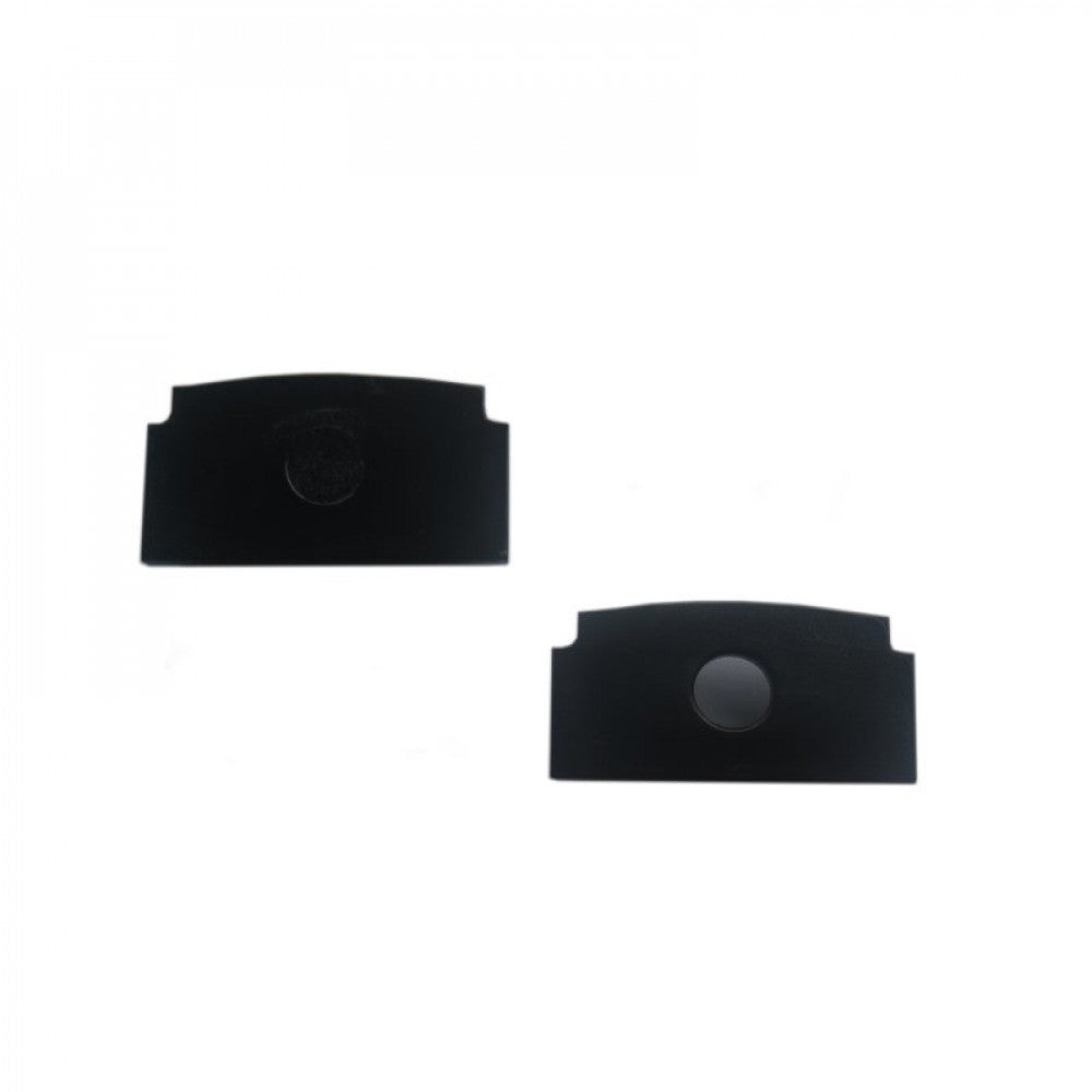 1" Black Trimless Led Aluminum Channel - 9625-Black