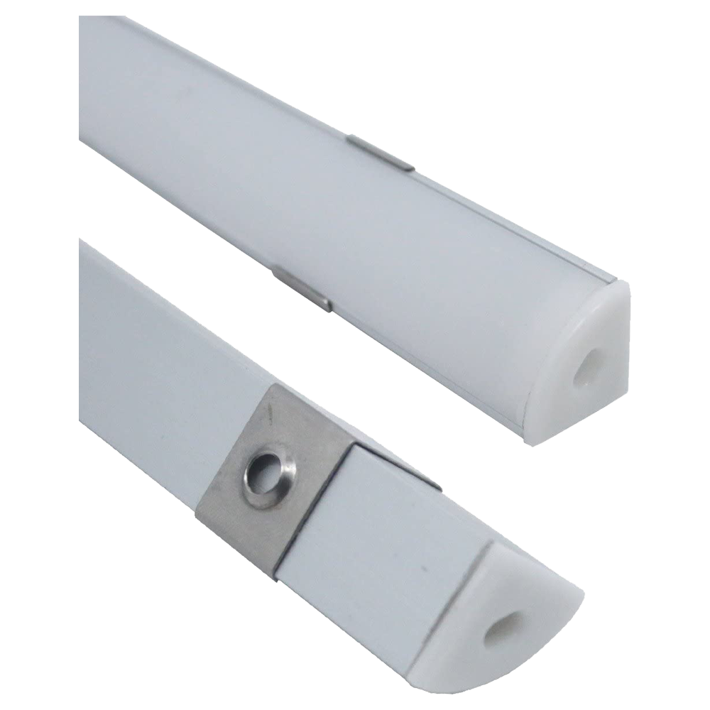 Aluminum Corner Channel LED Strip Light Cover End Caps - AP59