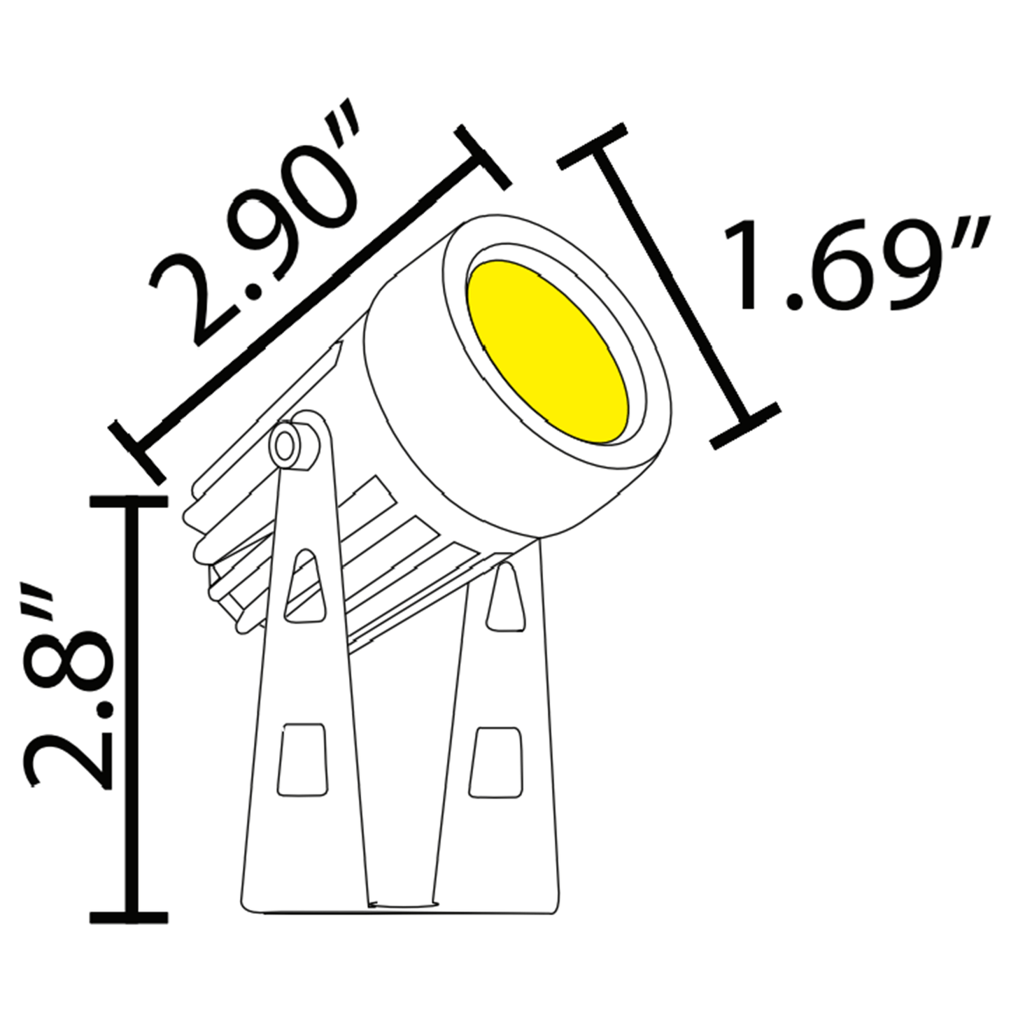 CD43- Aluminum Spot Light