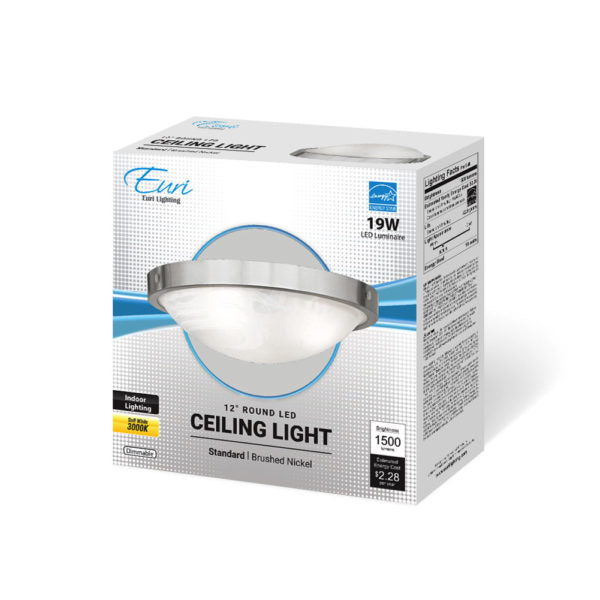 LED Indoor Ceiling Light 3000K - Euri