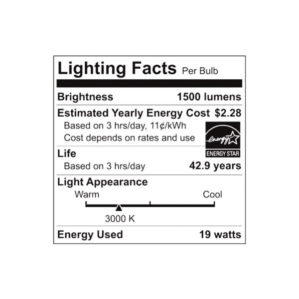 LED Indoor Ceiling Light 3000K - Euri