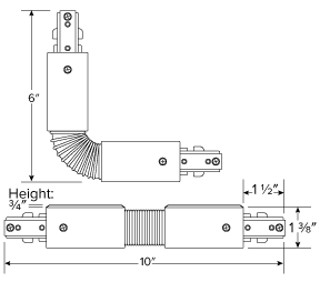 Flexible Connector Track Accessory