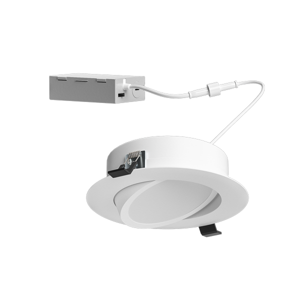 6" LED Recessed Gimbal Downlight with 5-CCT Switch - Elco Lighting