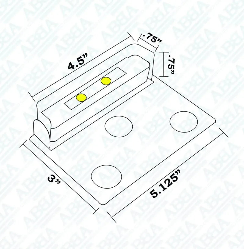 Integrated Aluminum Hardscape/Edge Light - STB01