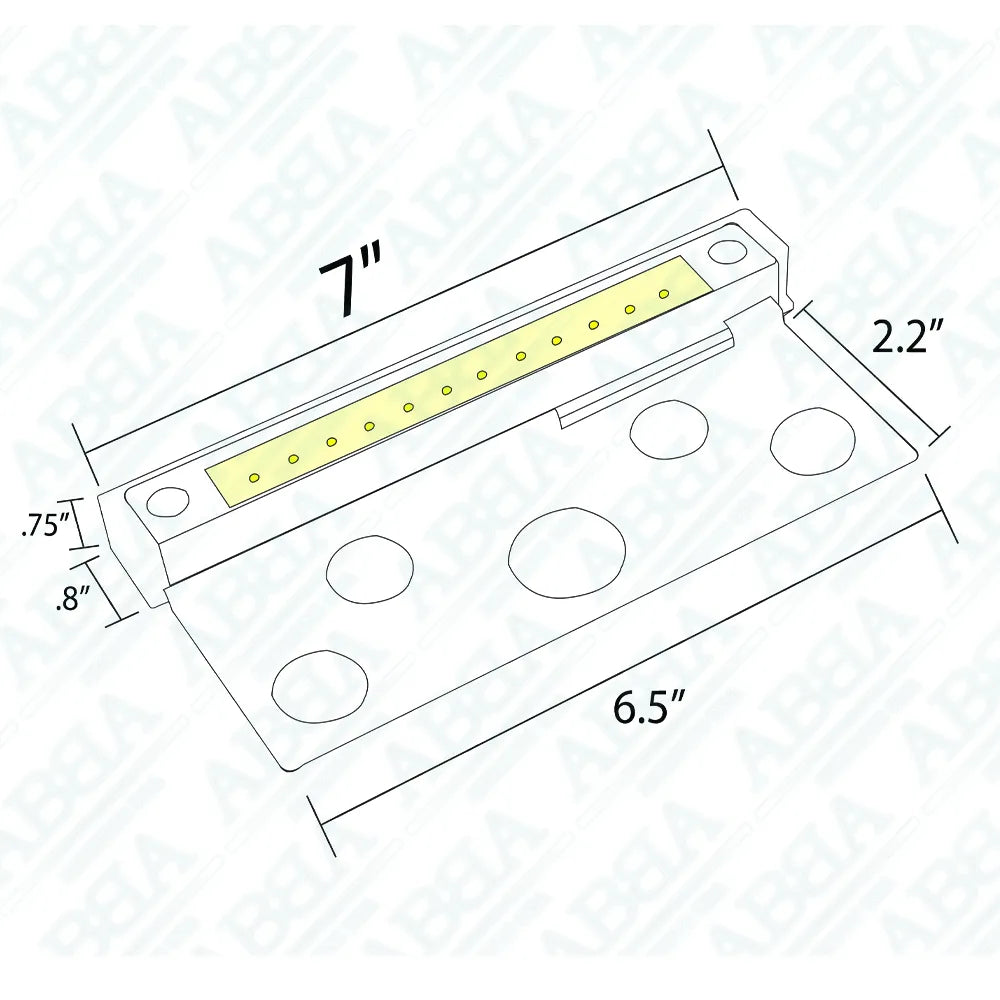 Integrated Brass Hardscape/Edge Light - STB12