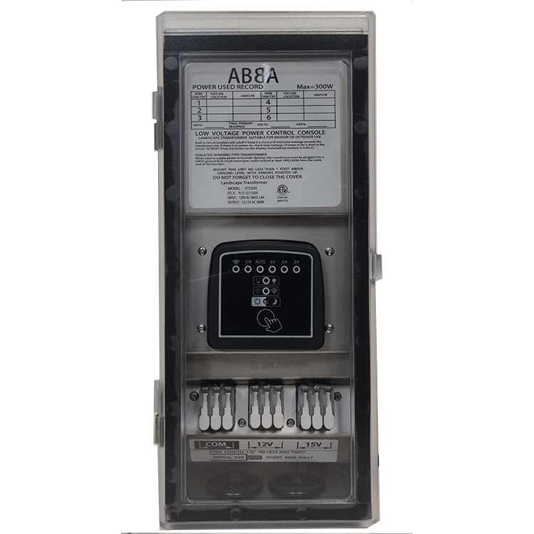 300W Digital Stainless Steel Transformer - STS300