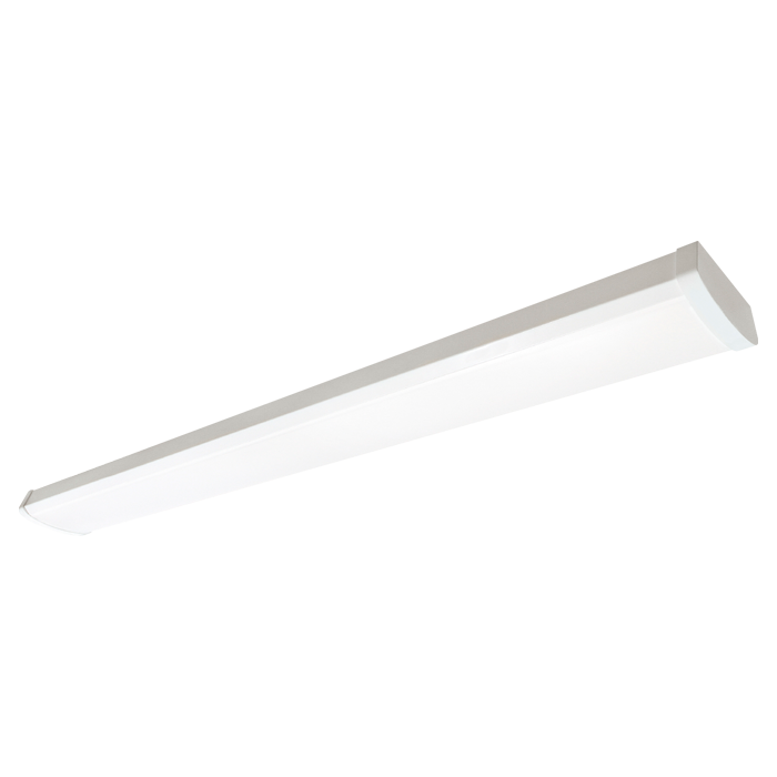 4' LED Wraparound Light with Wattage and CCT Selector
