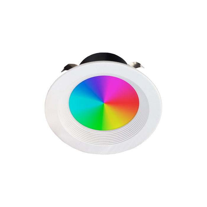 4" Baffle Smart Retrofit Downlight with RGBW