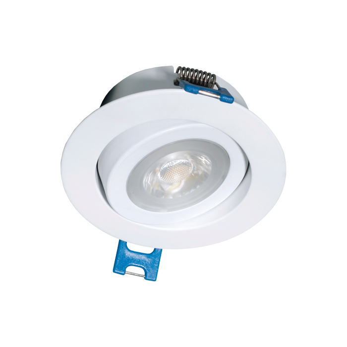 4" Gimbal Can-less Recessed Downlight with 5CCT Selector