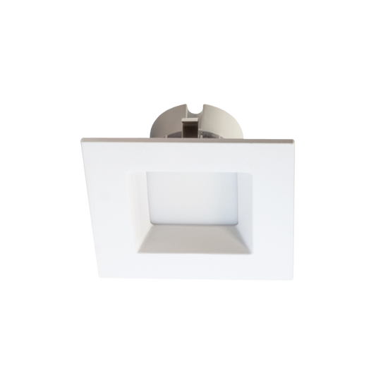 4" Smooth Square LED Retrofit Recessed Downlight with 5CCT Selector