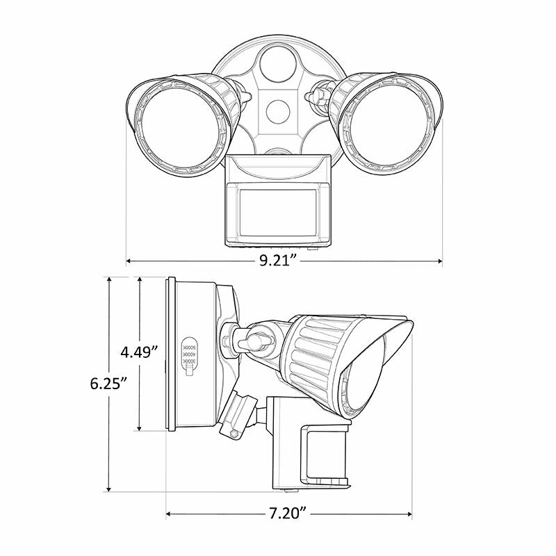 LED Motion Security Lights