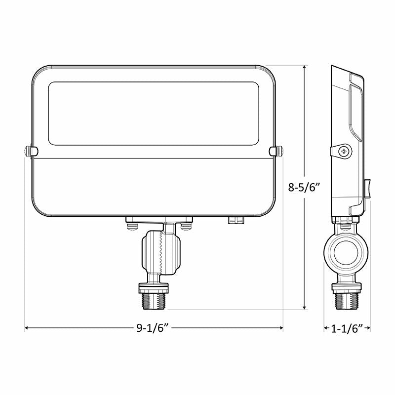 LED Compact Flood Lights - 50W