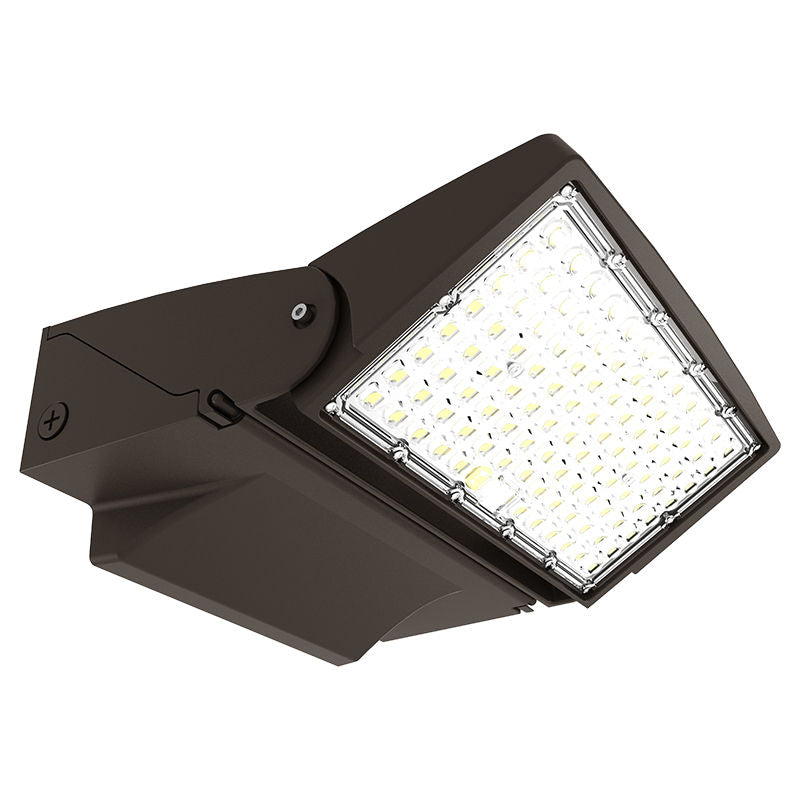 Modern Adjustable Wall Pack, 90W/105W/120W, 3000K/4000K/5000K