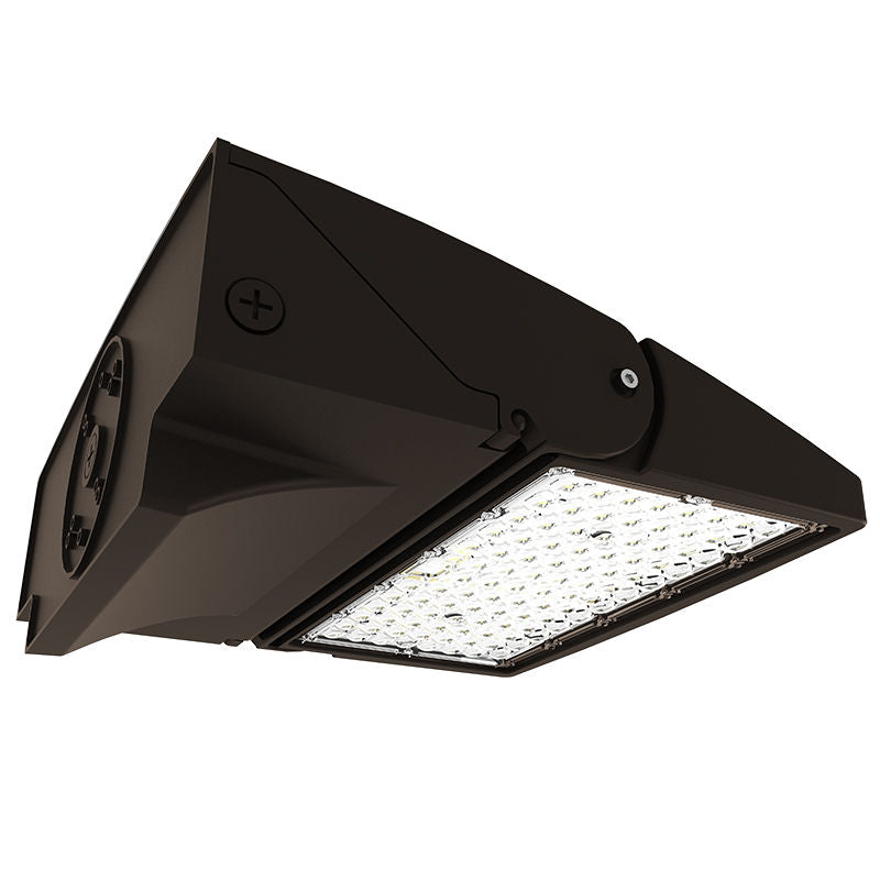 Modern Adjustable Wall Pack, 90W/105W/120W, 3000K/4000K/5000K