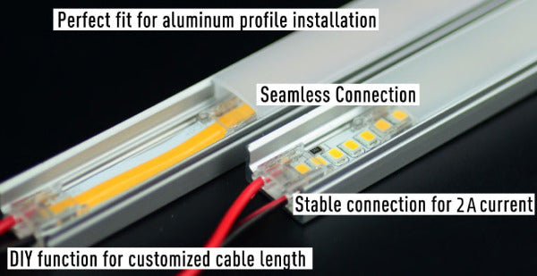 10mm Mini Solderless Strip Coupling