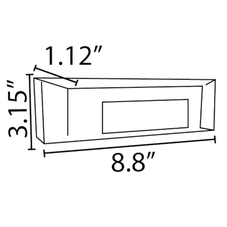LED Integrated Aluminum Step/Deck Light - STA04