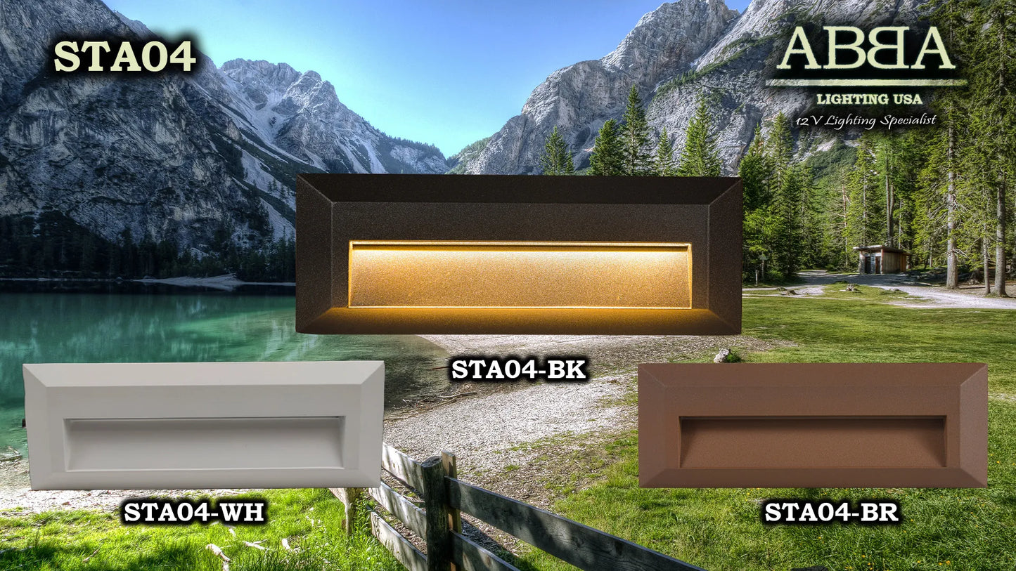 LED Integrated Aluminum Step/Deck Light - STA04