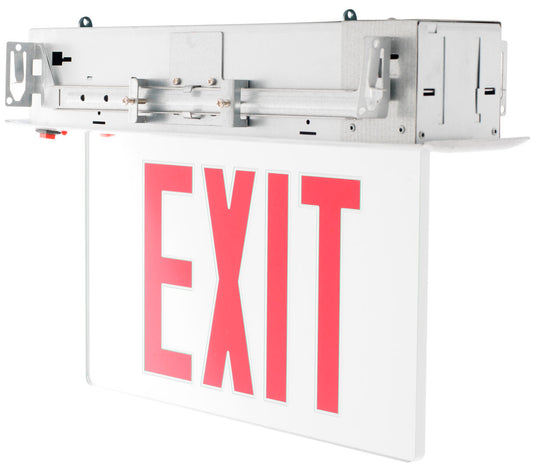 Recessed Edgelit LED Exit Sign - WESTGATE