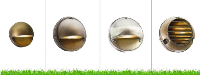Step Lights with LED Lamps - WESTGATE