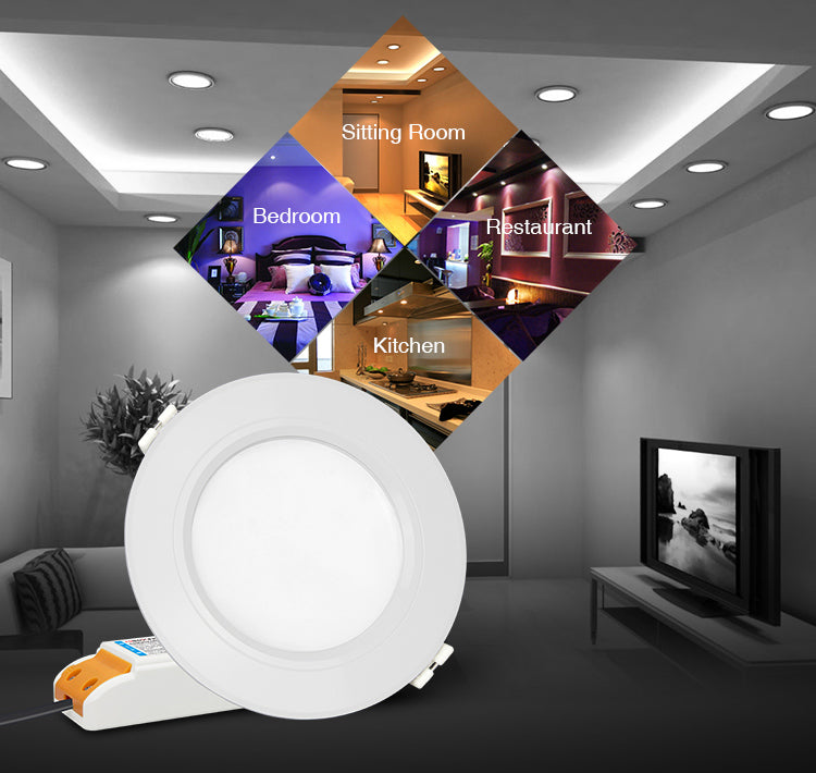 4 Inch RGB+CCT RECESSED PANEL LIGHT