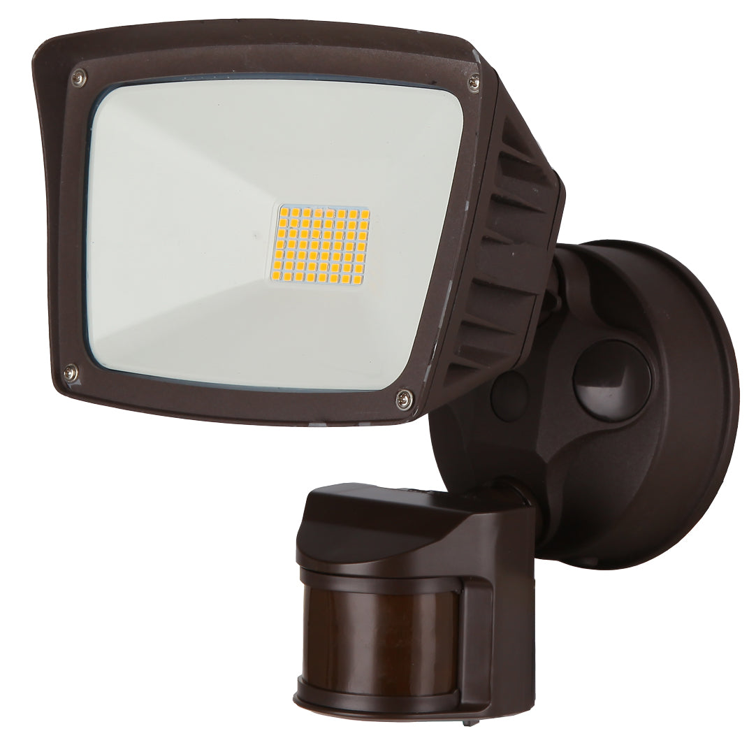 LED Security Lights with Dimming PIR Sensor