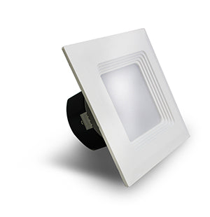 LED Square Downlights Light with Baffle Trim - WESTGATE