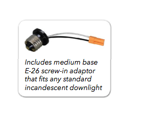 LED Square Downlights Light with Baffle Trim - WESTGATE