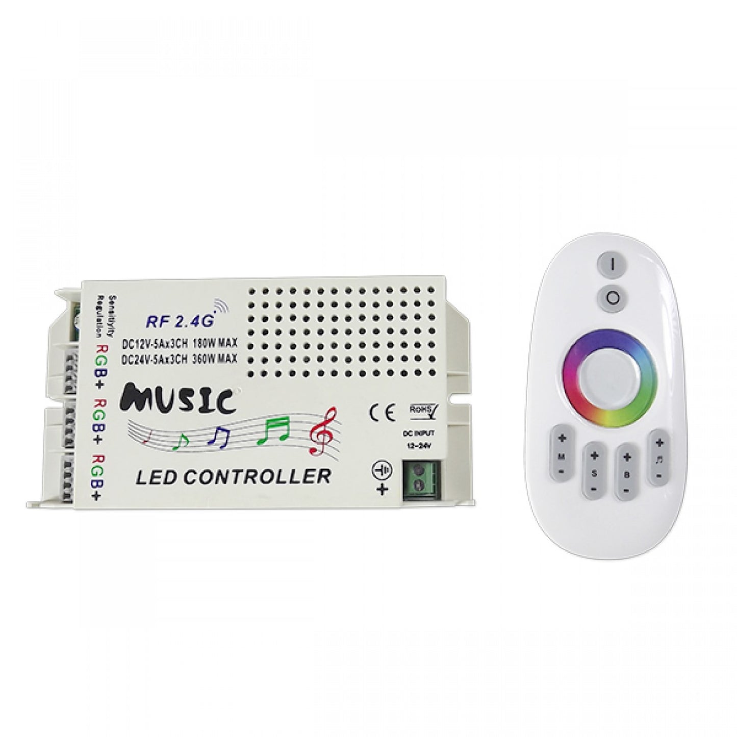 RGB Music Color Wheel Cotroller