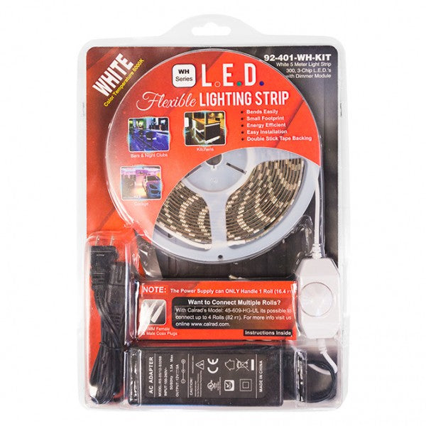 LED Flexible Lighting Strip Kit 6000K