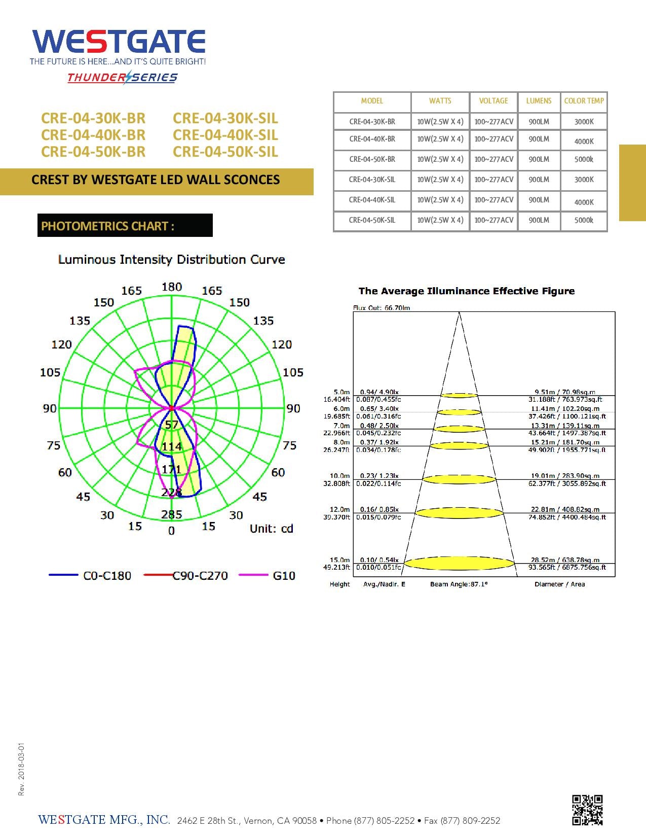 Crest by Westgate - Bronze Curve