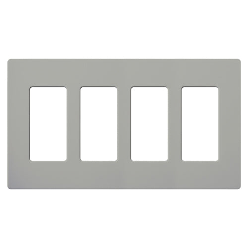 Claro Wallplate 4 Gang - Lutron