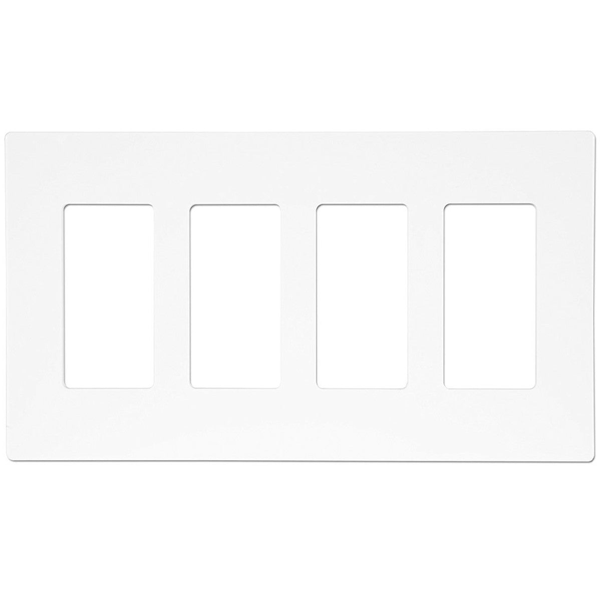 Claro Wallplate 4 Gang - Lutron