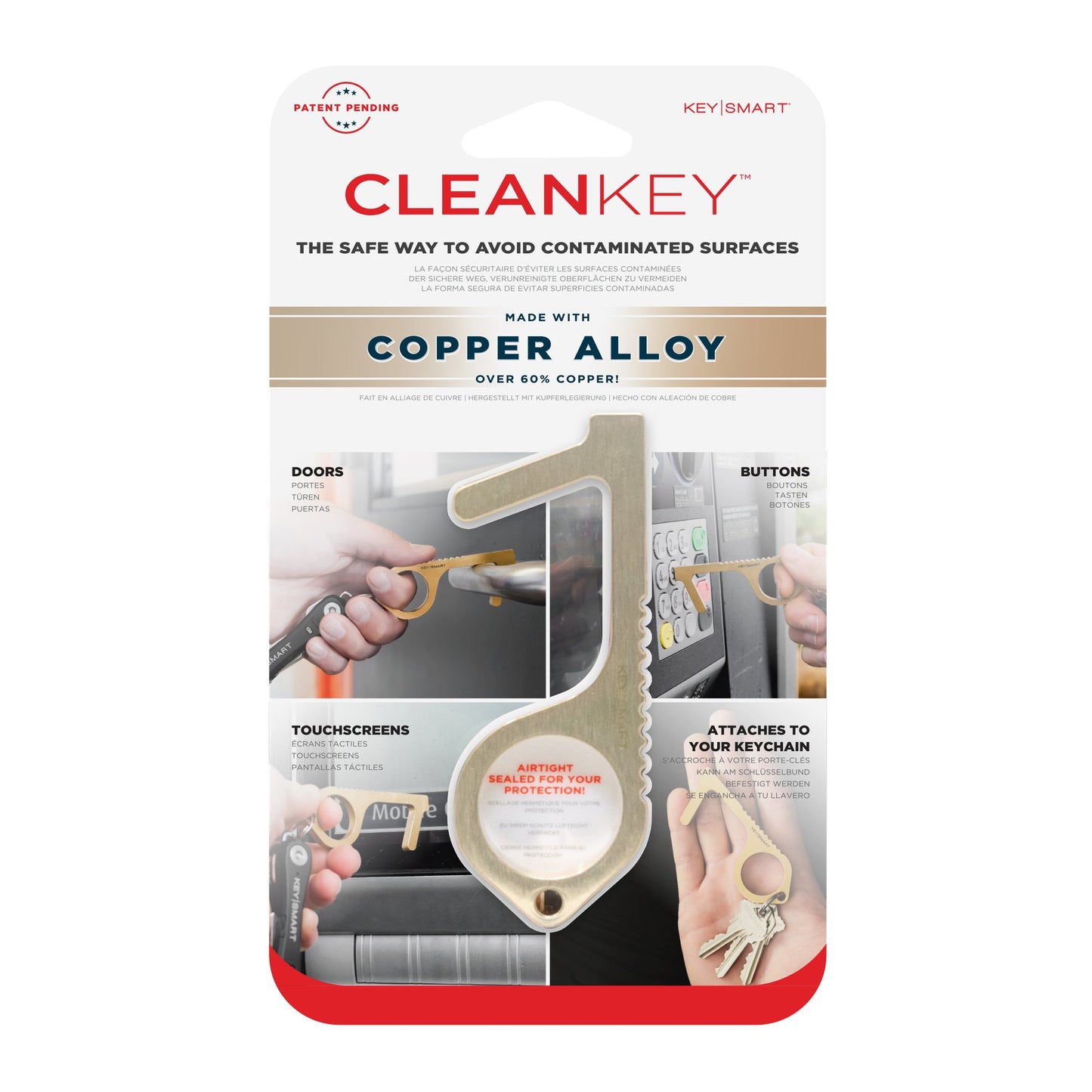 CleanKey Brass Hand Tool