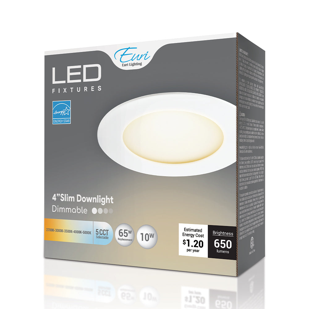 4 Inch DownLight No Housing Required - DLC4S-10W105se