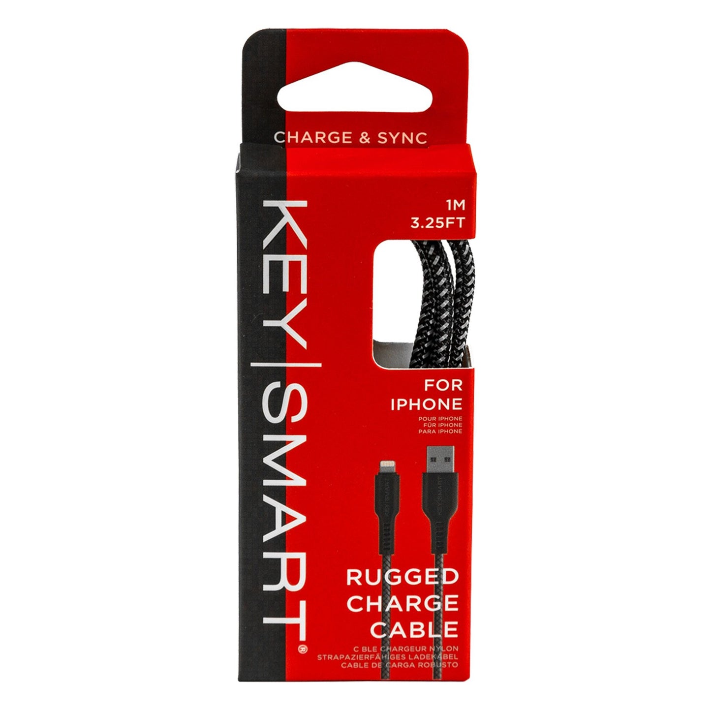 KeySmart Rugged Charge Cable