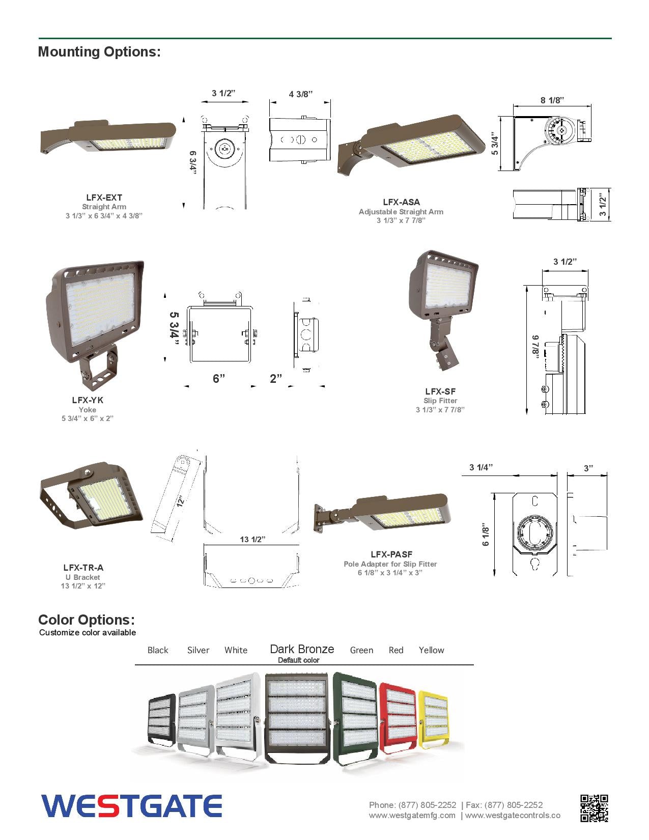 LF4PRO LED Multi-Power - CCT Architectural Flood Light