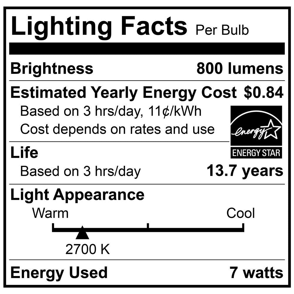 A19 LED Filament Bulb - VA19-3020e