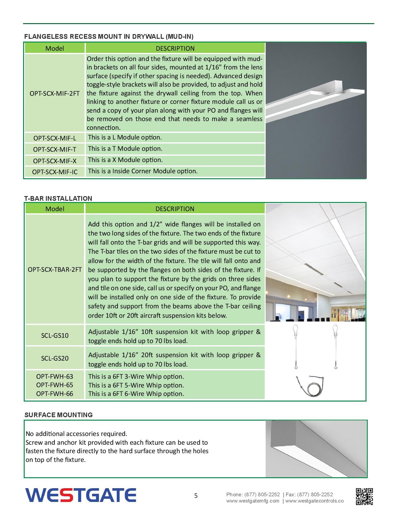 LED 2" Superior Architectural Seamless Linear Lights