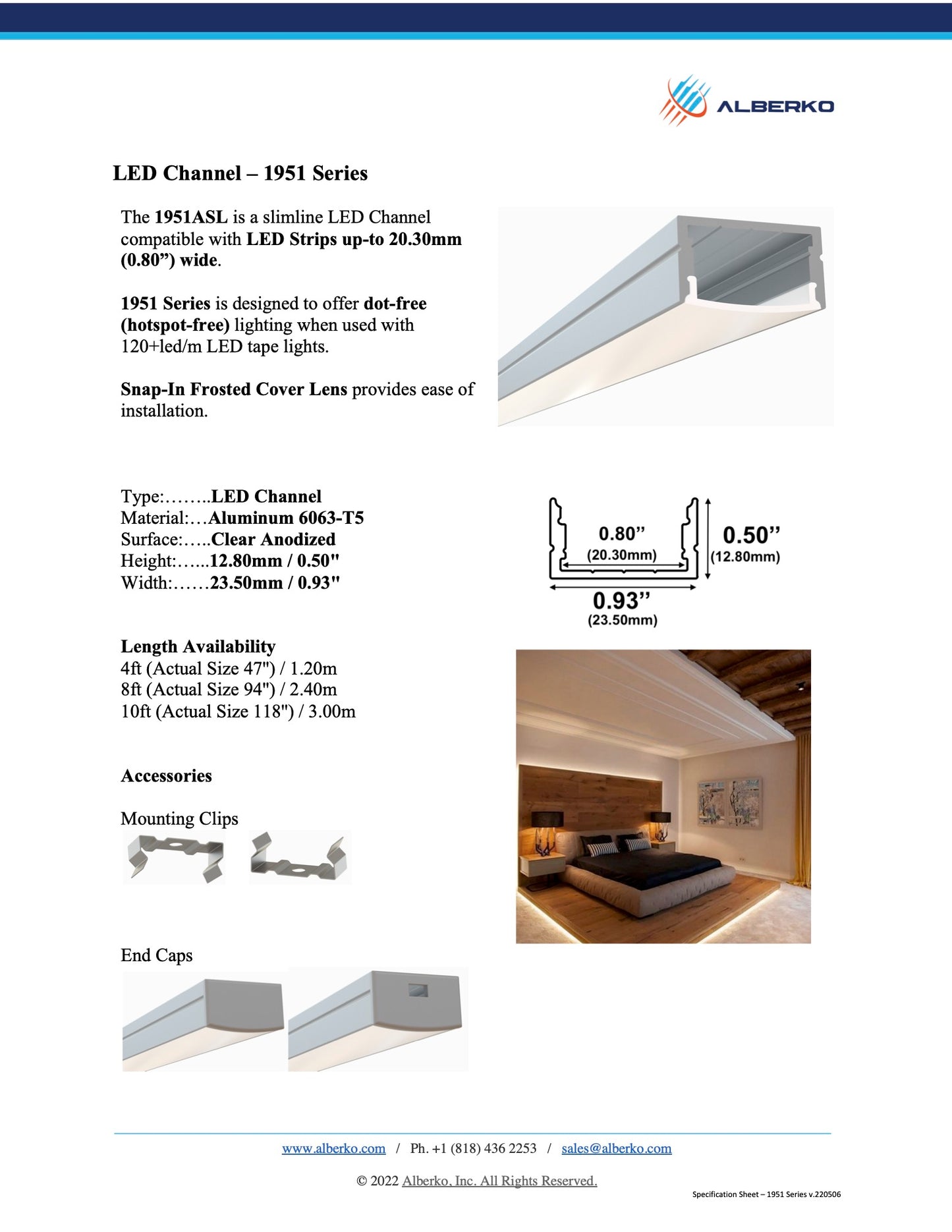 LED Channel - 1951ASL