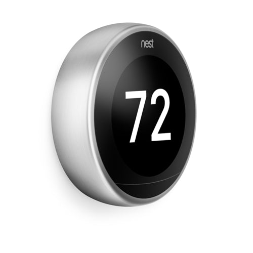 Nest Thermostat Wifi T3008US Silver 24V 3rd Gen (In Store Only)