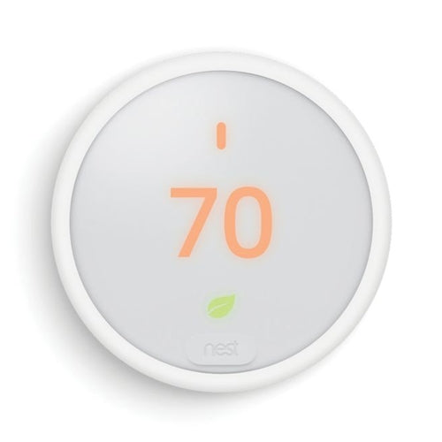 NEST E THERMOSTAT WIFI WHITE 1/2 OR 2/1 STAGE HEAT COOL (In Store Only)