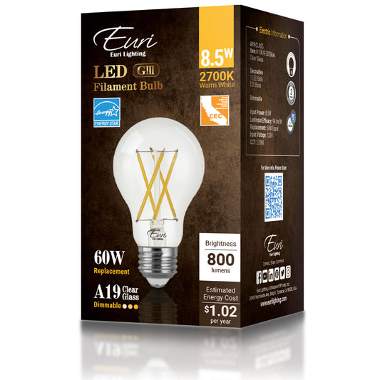 LED Filament Bulb - VA19-3020cec