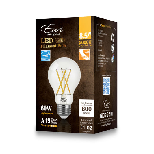 LED Filament Bulb - VA19-3050cec